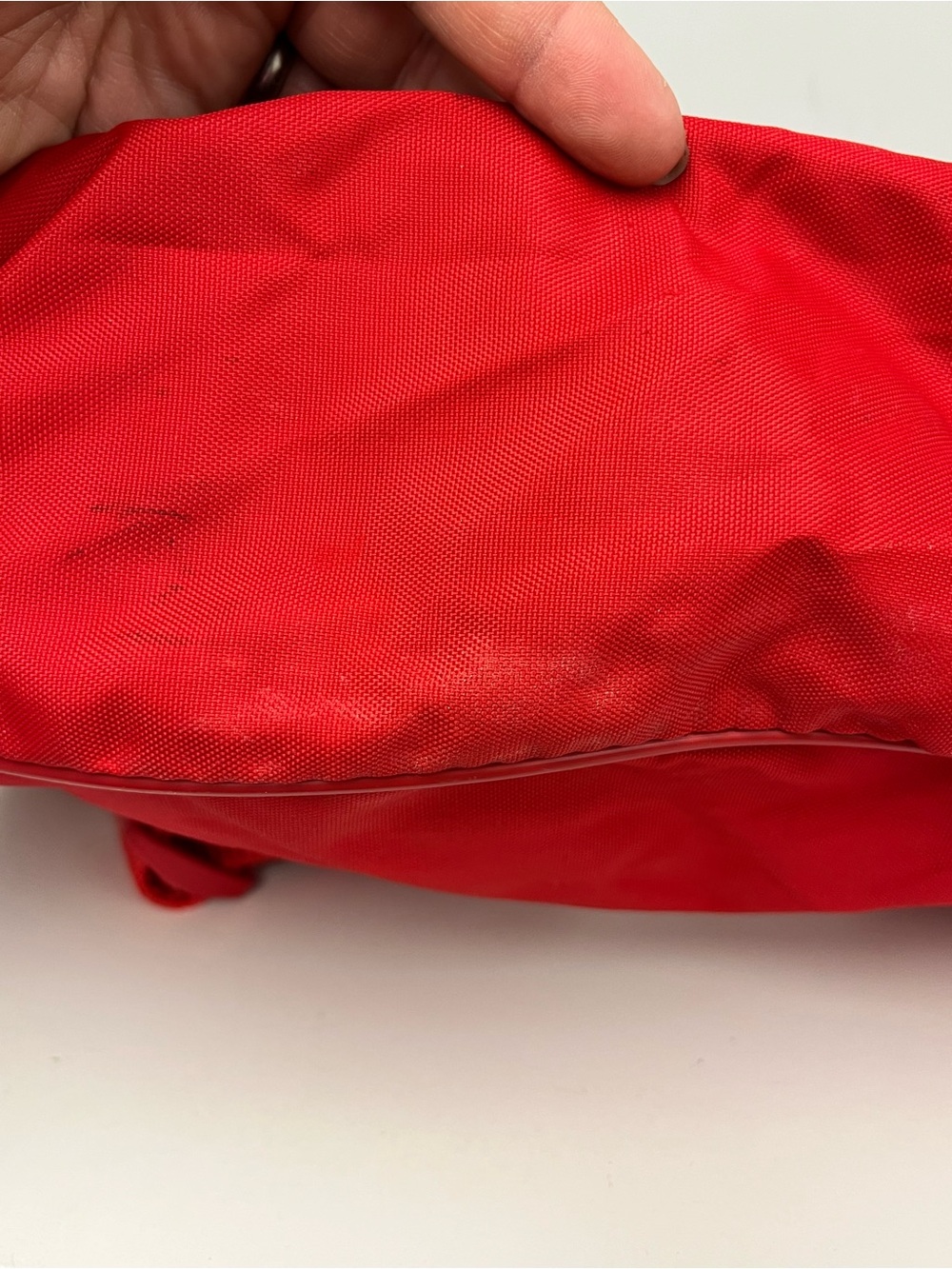 Vintage ATHALON DENVER USA Red Nylon Waist Bag - Picture 7 of 8